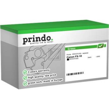 Prindo Toner-Kartusche (Green) schwarz (PRTCFX10G) ersetzt FX-10