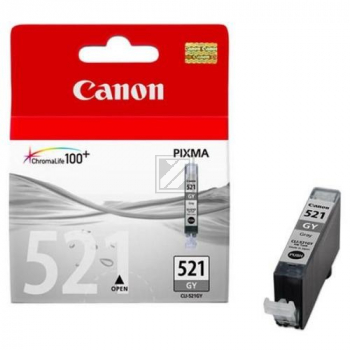 Canon Tintenpatrone grau (2937B005, CLI-521GY)