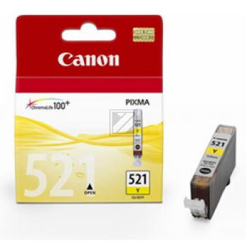 Canon Tintenpatrone gelb (2936B001AA, CLI-521Y)