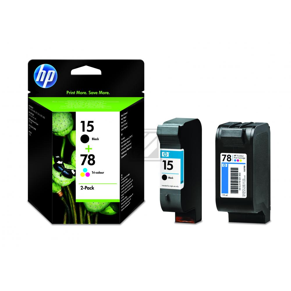 HP Tintendruckkopf cyan/gelb/magenta, schwarz (SA310AE, 15, 78)