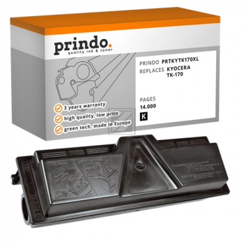 Prindo Toner-Kit schwarz HC (PRTKYTK170XL, TK-170) ersetzt TK-170