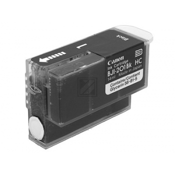 Canon Tintenpatrone schwarz HC (0946A001AA, BJI-201BKHC)