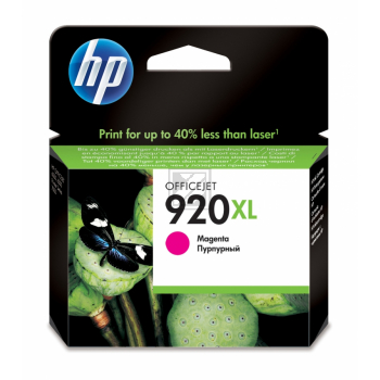 HP Tintenpatrone magenta HC (CD973AE, 920XL)