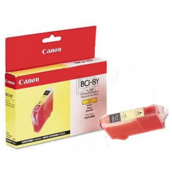 Canon Tintenpatrone für BC-81 gelb (0981A002, BCI-8Y)