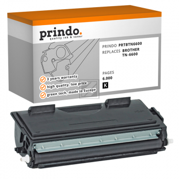 Prindo Toner-Kartusche schwarz HC (PRTBTN6600) ersetzt TN-6600