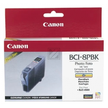 Canon Tintenpatrone für BC-82 photo schwarz (0982A002, BCI-8PBK)