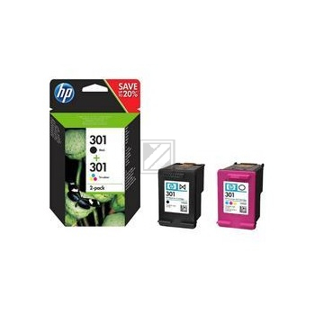 HP Tintendruckkopf 10 Seiten cyan/gelb/magenta, schwarz (J3M81AE, 301)