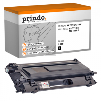 Prindo Toner-Kit schwarz HC (PRTBTN135BK) ersetzt TN-135BK