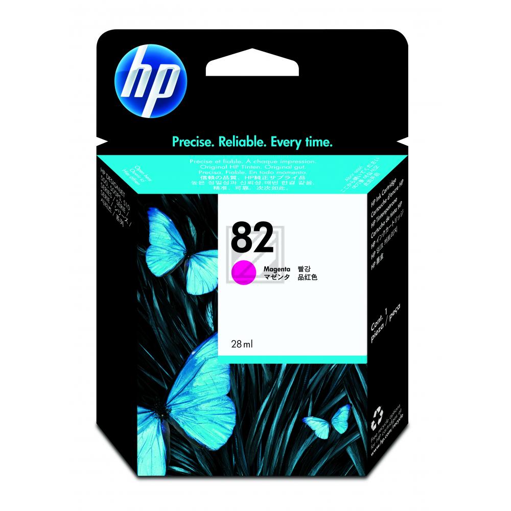 HP Tintenpatrone magenta (CH567A, 82)