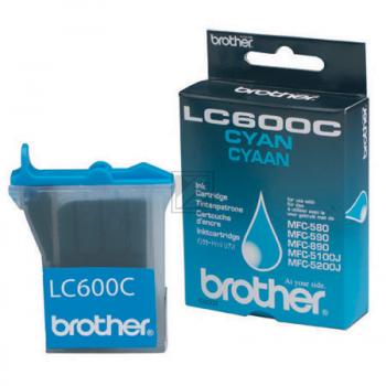 Brother Tintenpatrone cyan (LC-600C)