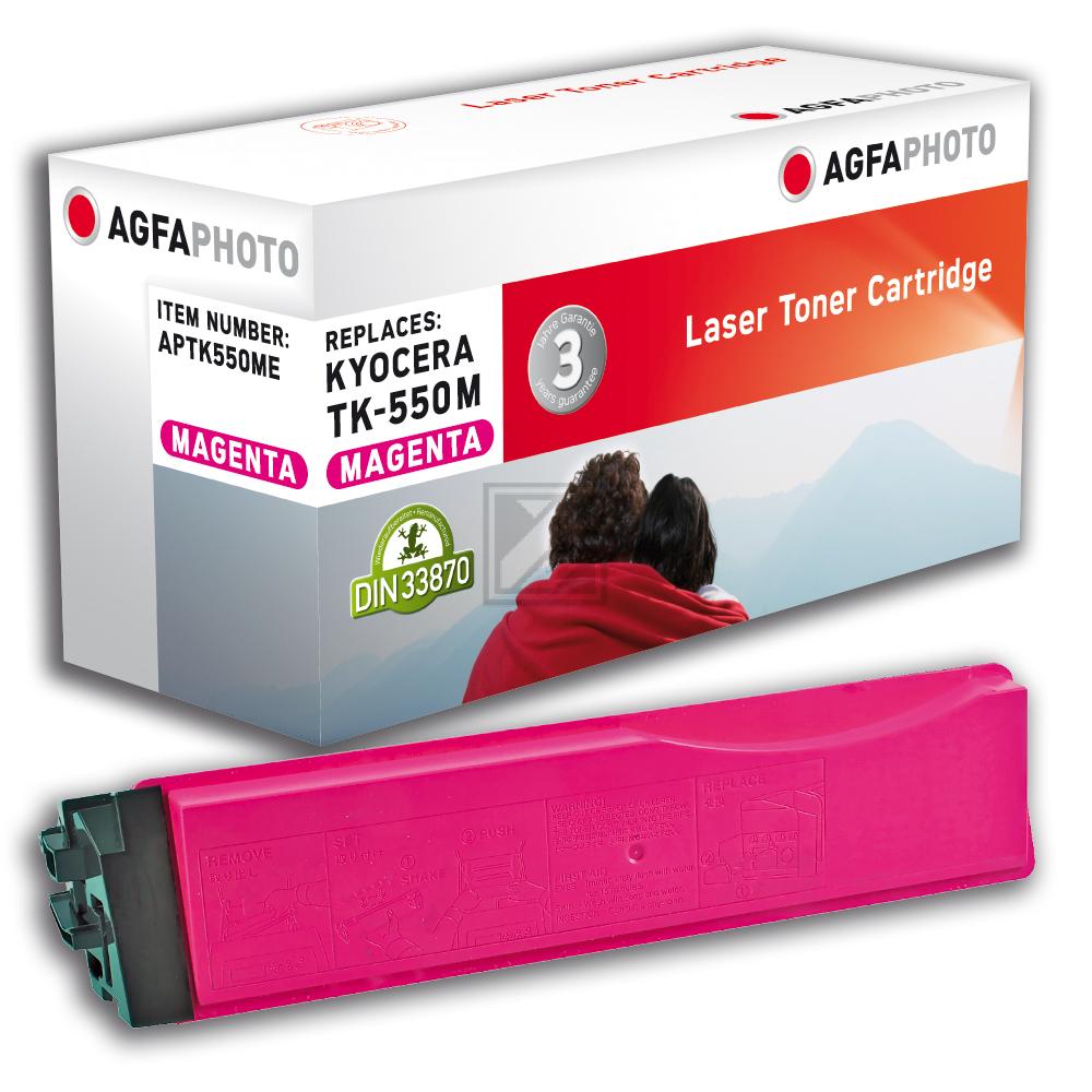 Agfaphoto Toner-Kit magenta (APTK550ME) ersetzt TK-550M