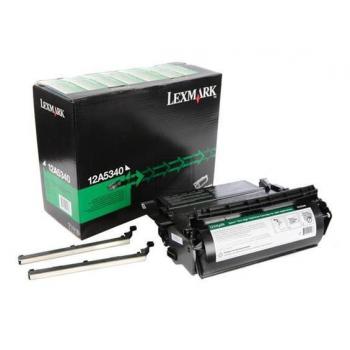 Lexmark Toner-Kartusche refurbished schwarz HC (12A5340)