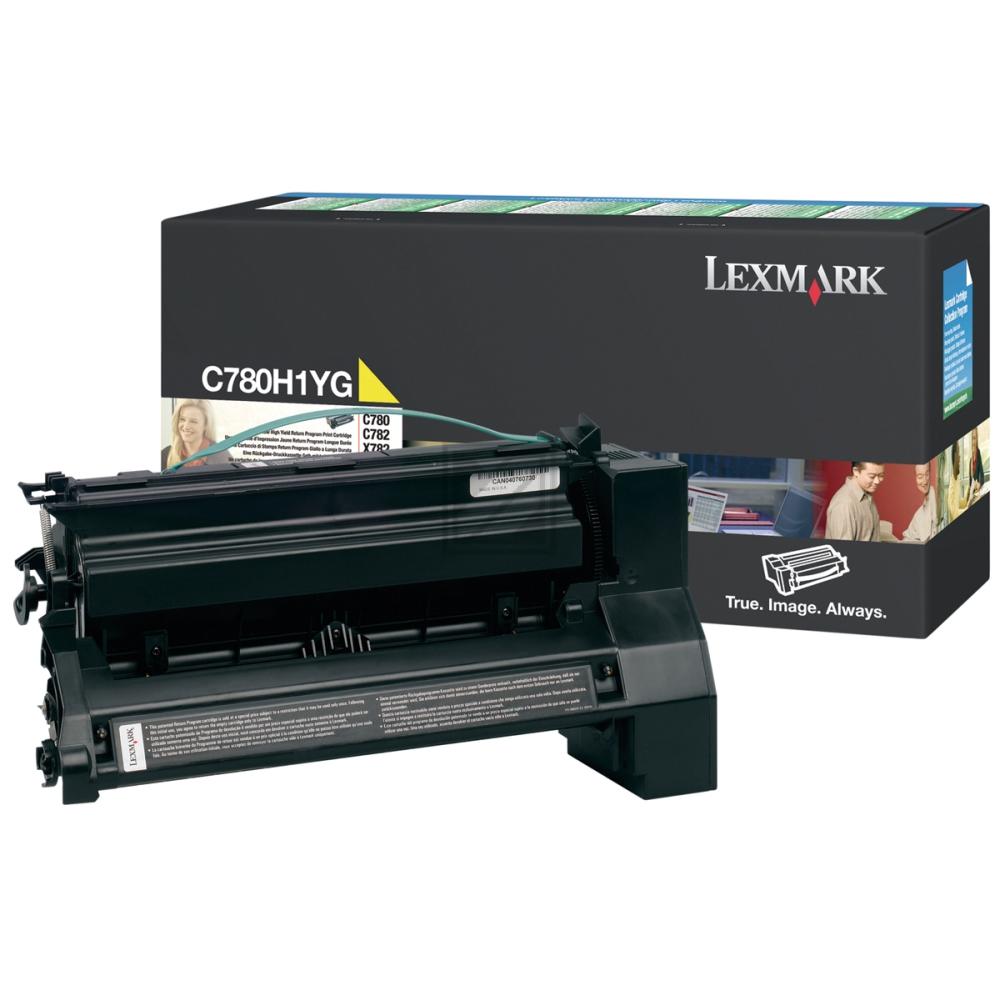 Lexmark Toner-Kartusche gelb HC plus (C7722YX)