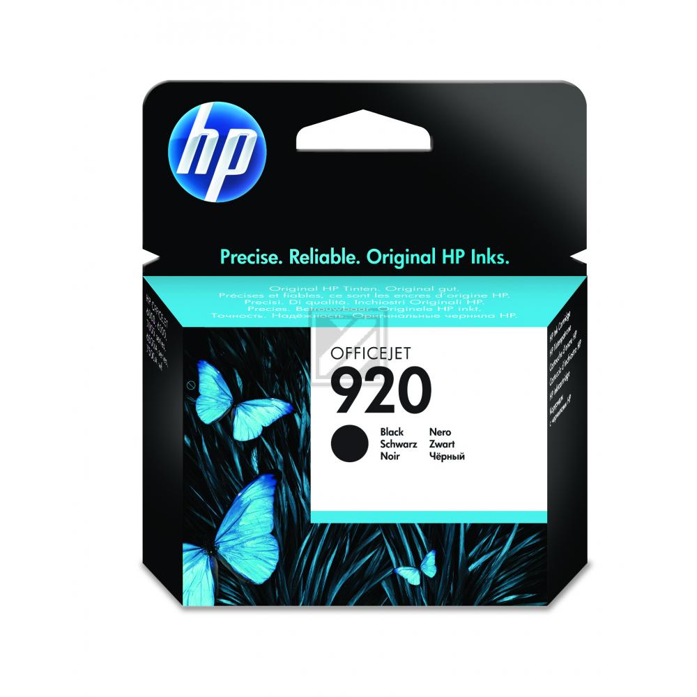HP Tintenpatrone schwarz (CD971AE, 920)