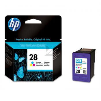 HP Tintendruckkopf cyan/gelb/magenta HC (C8728CE, 28)