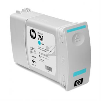 HP Tintenpatrone cyan (CR272A, 761)