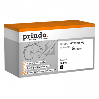 Prindo Toner-Kit schwarz (PRTD593BBBJ) ersetzt C7D6F