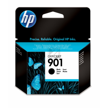 HP Tintenpatrone schwarz (CC653AE, 901)