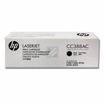 HP Toner-Kartusche Contract (nur für Vertragskunden) schwarz HC (CC388XC, 88XC)