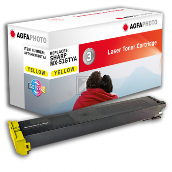 Agfaphoto Toner-Kit gelb (APTSHMX51GTYA) ersetzt MX-51GTYA