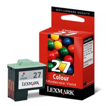 Lexmark Tintendruckkopf + Papier cyan/gelb/magenta (80D2038, 27)