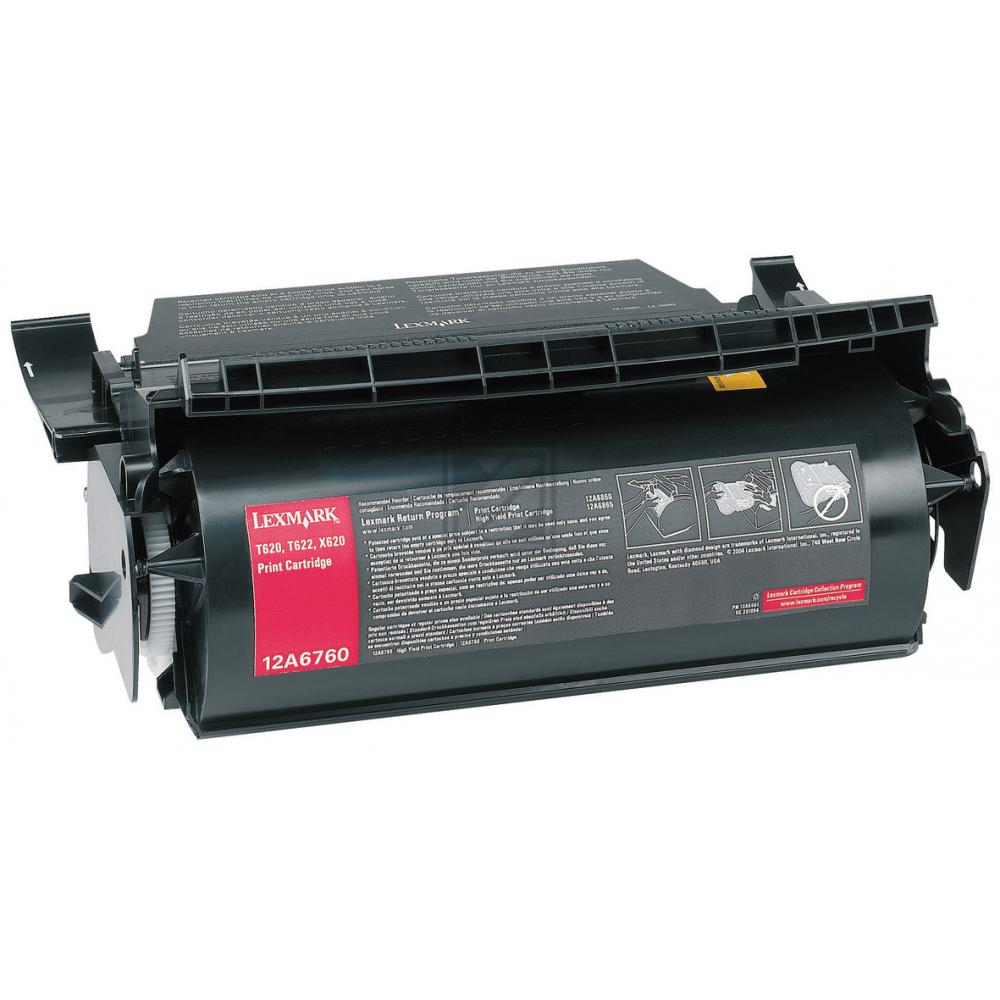 Lexmark Toner-Kartusche schwarz (12A6760)