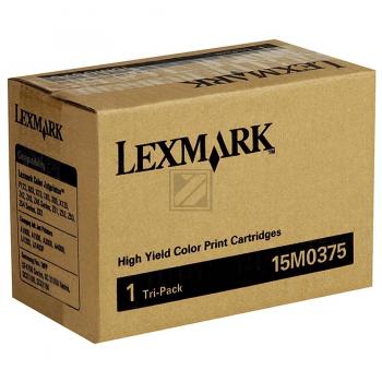 Lexmark Tintendruckkopf 3-farbig HC (15M0375)