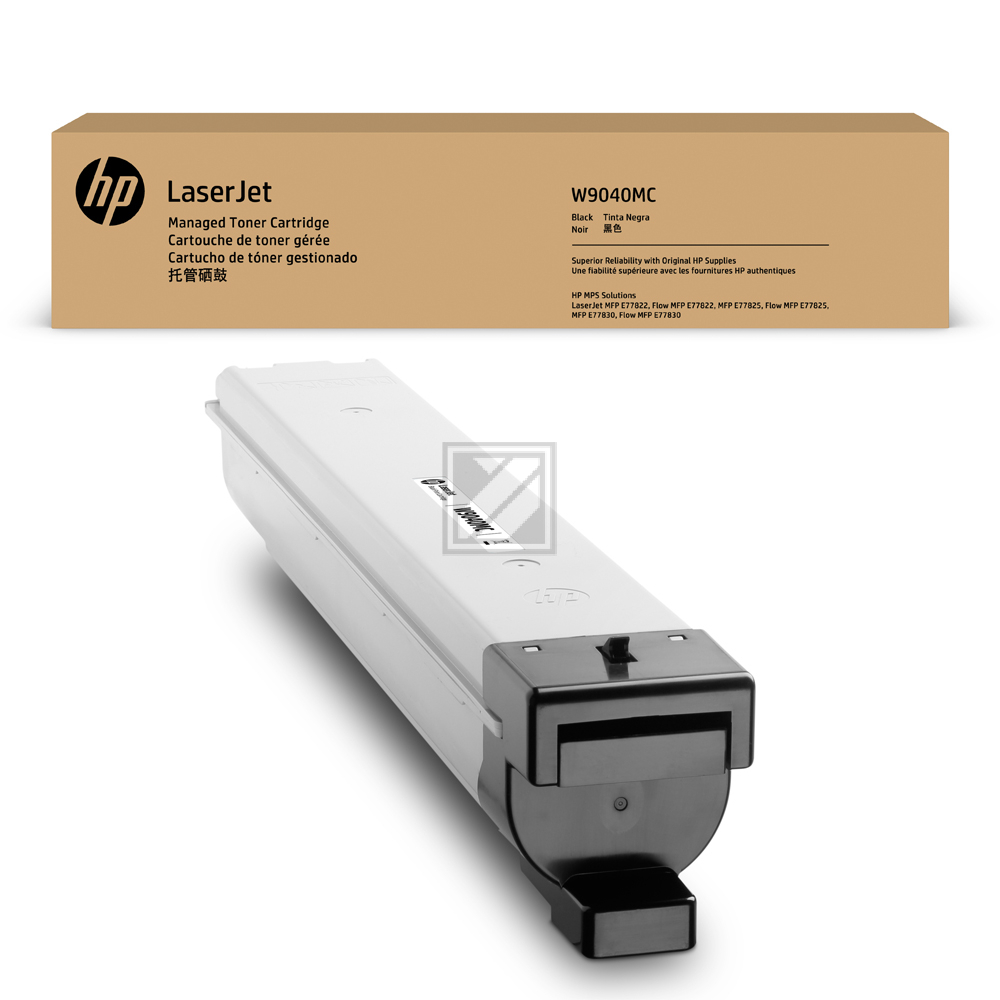 HP Toner-Kit (Starter Cartridge) schwarz HC (W9040MS)