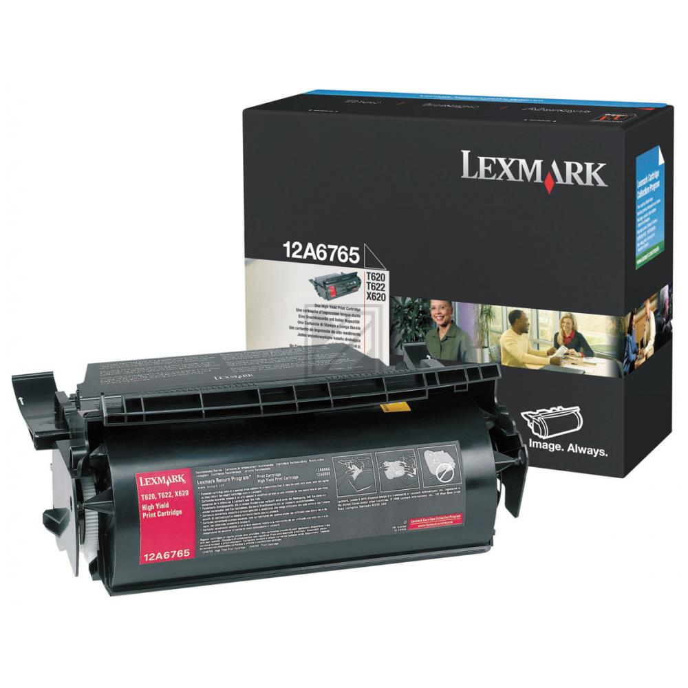 Lexmark Toner-Kartusche schwarz HC (12A6765)