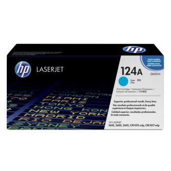 HP Toner-Kartusche cyan (Q6001A, 124A)