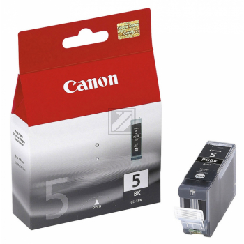 Canon Tintenpatrone 2 x schwarz (0628B025AA, PGI-5BK)