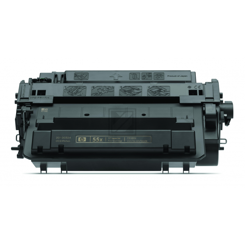 HP Toner-Kartusche Contract (nur für Vertragskunden) schwarz (CE255JC, 55JC)