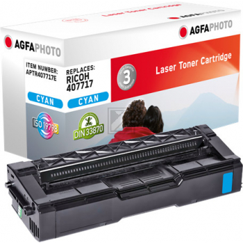 Agfaphoto Toner-Kartusche cyan HC (APTR407717E) ersetzt SP-C252HA