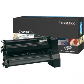 Lexmark Toner-Kartusche schwarz HC plus (C7722KX)