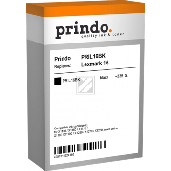 Prindo Tintendruckkopf schwarz HC (PRIL16BK) ersetzt 16
