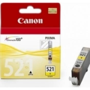 Canon Tintenpatrone gelb (2936B005, CLI-521Y)