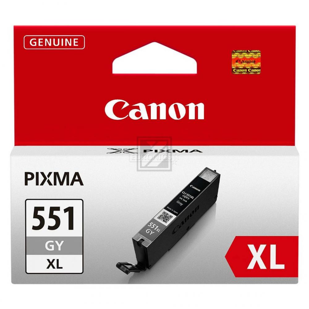 Canon Tintenpatrone grau (6447B004, CLI-551GYXL)