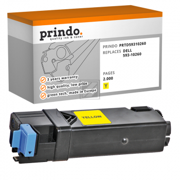 Prindo Toner-Kartusche gelb HC (PRTD59310260) ersetzt KU054