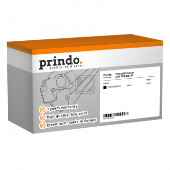 Prindo Toner-Kartusche schwarz (PRTD593BBLN) ersetzt DPV4T