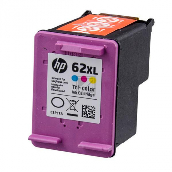 HP Tintendruckkopf cyan/gelb/magenta HC (C2P07AE, 62XL)