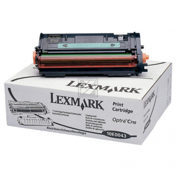 Lexmark Toner-Kartusche schwarz (10E0043)