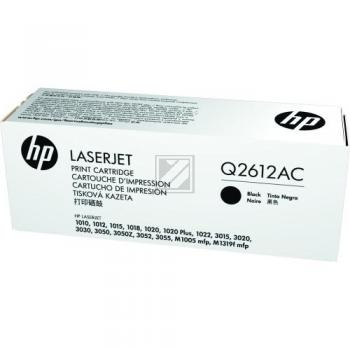 HP Toner-Kartusche Contract (nur für Vertragskunden) schwarz (Q2612AH, 12AH)