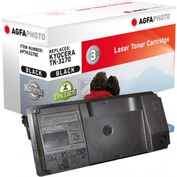 Agfaphoto Toner-Kartusche schwarz HC (APTK3170E) ersetzt TK-3170
