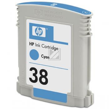 HP Tintenpatrone cyan (C9415A, 38)