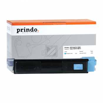 Prindo Toner-Kit cyan (PRTU44721100C) ersetzt 4472110011