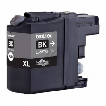 Brother Tintenpatrone schwarz HC (LC-567XLBK)