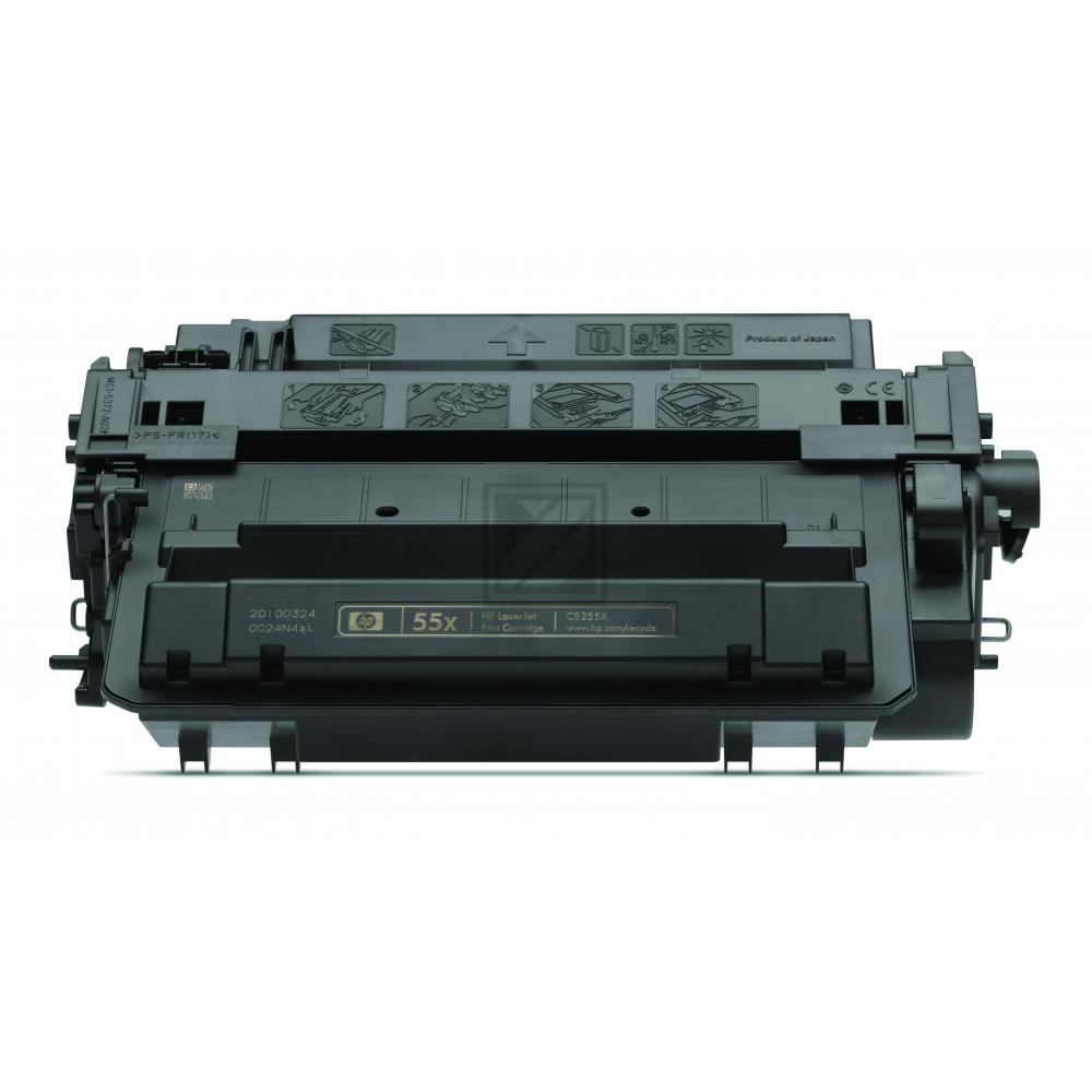 HP Toner-Kartusche 2 x schwarz HC (CE255XD, 55XD)