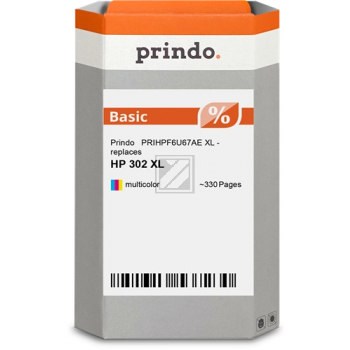 Prindo Tintendruckkopf (Basic) cyan/gelb/magenta HC (PRIHPF6U67AE) ersetzt 302XL