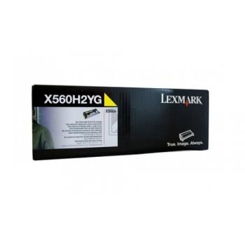 Lexmark Toner-Kartusche gelb HC (X560H2YG)
