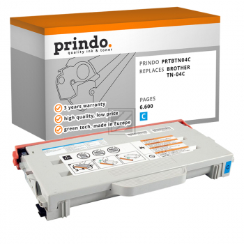 Prindo Toner-Kit cyan (PRTBTN04C) ersetzt TN-04C
